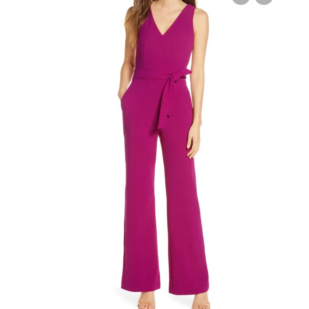 Vince Camuto tie waist jumper